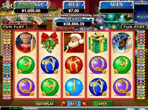 Naughty or nice 3 slot game  The second route to jackpot glory is to reel in five bonus substitute symbols on one of the pay lines during a free game